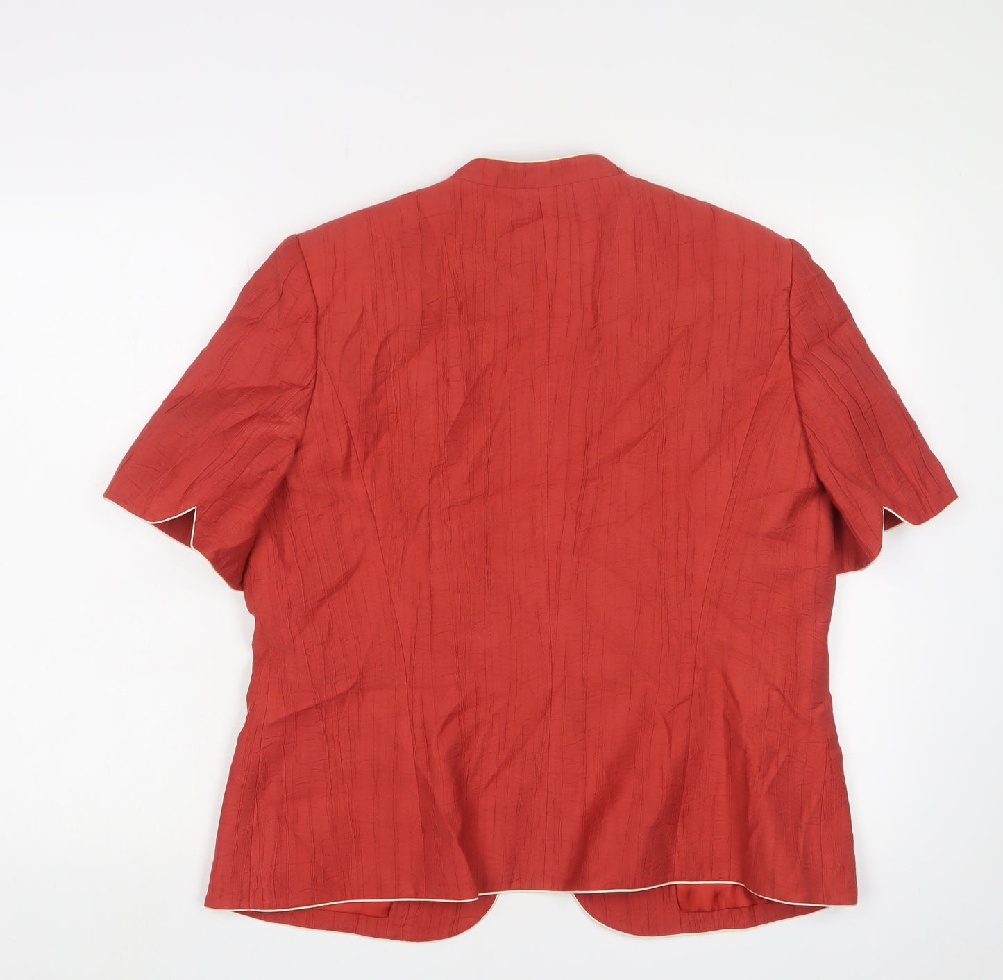 Jacques Vert Women's Red Blazer UK 16