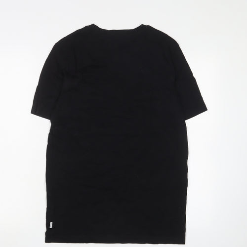 Jack & Jones Black Cotton T-Shirt - Medium