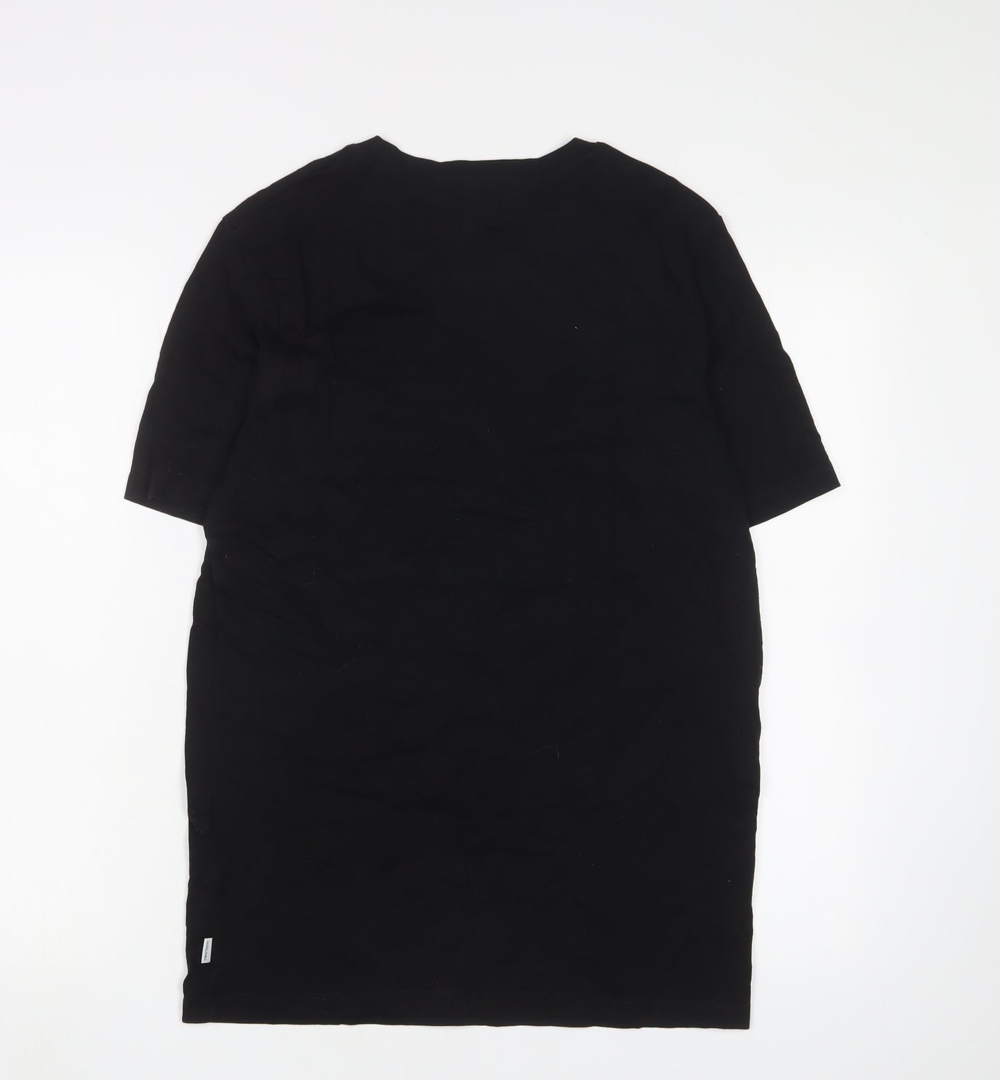 Jack & Jones Black Cotton T-Shirt - Medium