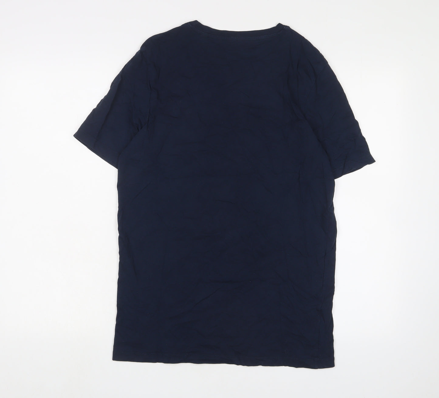 Jack & Jones Men's Blue M Crew Neck T-Shirt