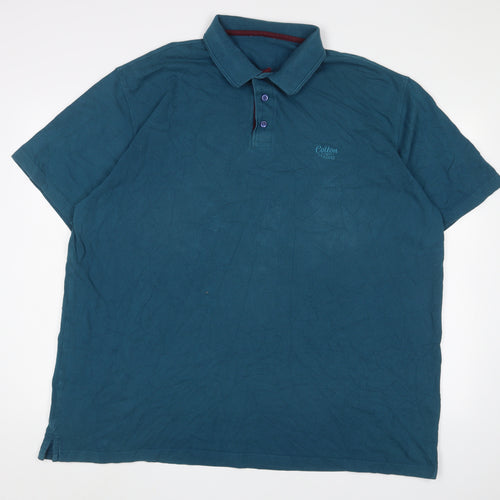 Cotton Traders Men's Blue 3XL Polo Shirt