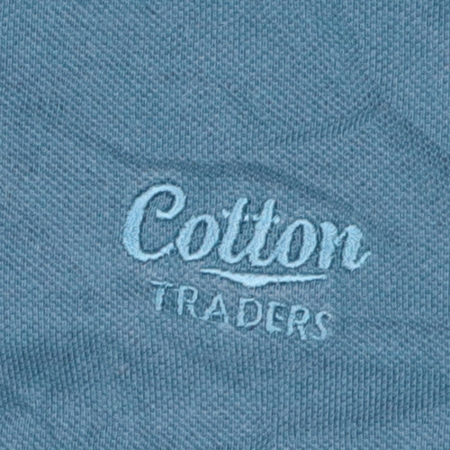 Cotton Traders Men's Blue 3XL Polo Shirt