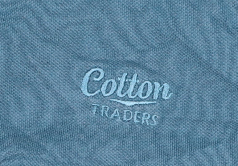 Cotton Traders Men's Blue 3XL Polo Shirt