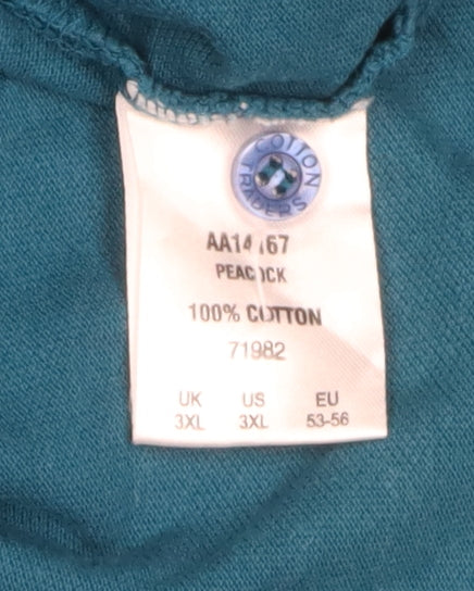 Cotton Traders Men's Blue 3XL Polo Shirt