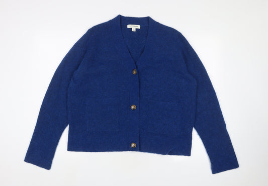 Marks and Spencer Women's Blue Cardigan Size 14