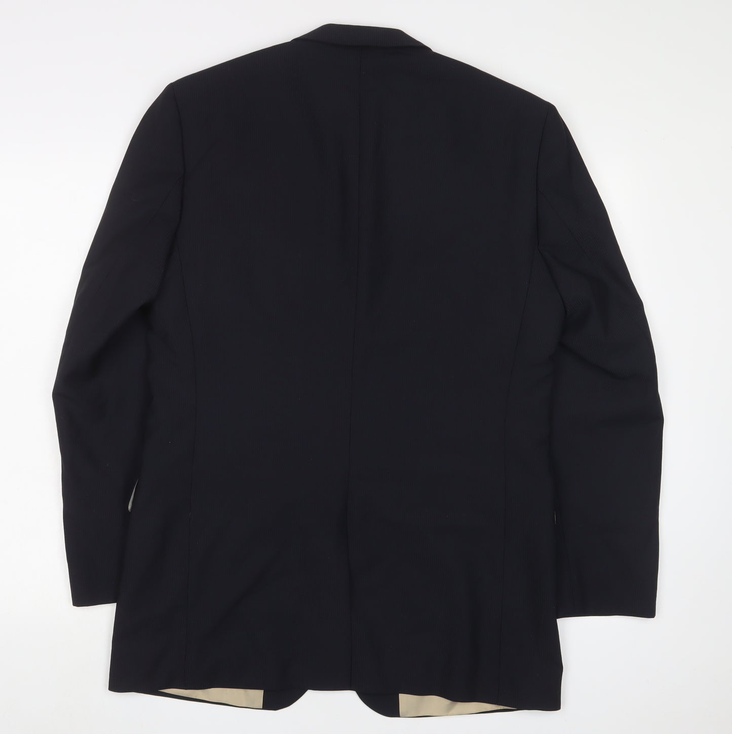 Karl Jackson Men's Black Blazer, Size 38, Regular Fit
