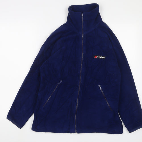 Berghaus Women's Blue Fleece Jacket Size 10, Outdoor