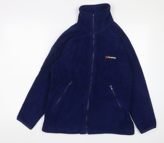 Berghaus Women's Blue Fleece Jacket Size 10, Outdoor