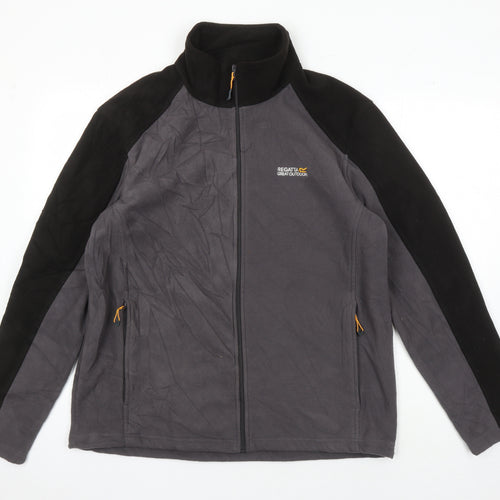 Regatta Men's Grey Fleece Jacket L - Casual Outdoor Wear