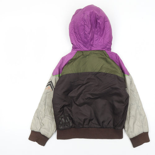 Next Girls Multicoloured Bomber Jacket 6 Years