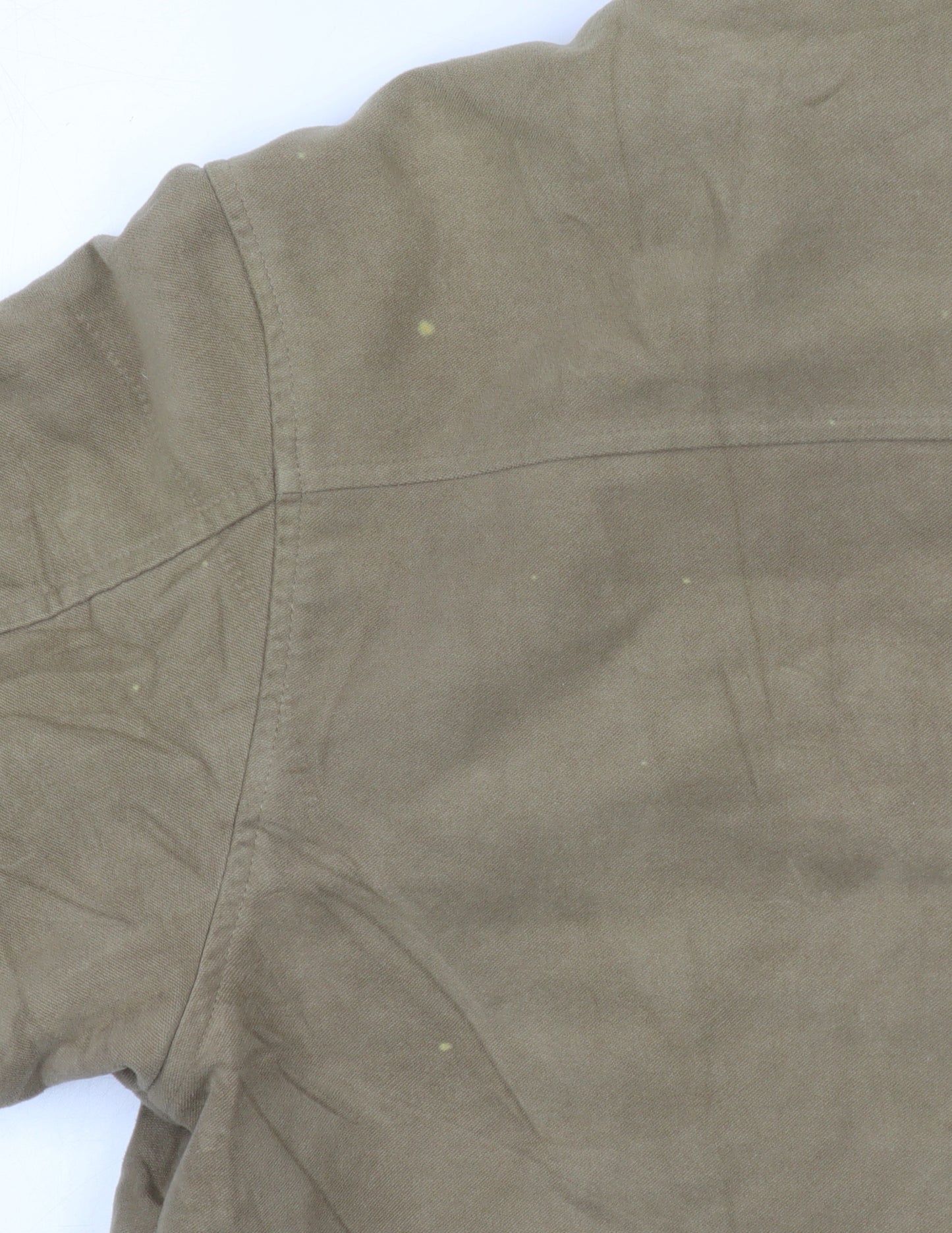 River Island Men's Beige Cotton Jacket - Medium