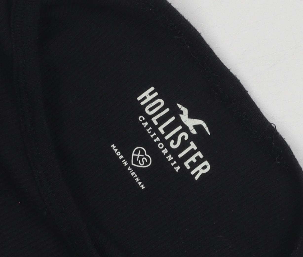 Hollister Women's Black XS Long Sleeve Basic T-Shirt