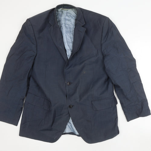 Austin Reed Men's Blue 42S Blazer, Formal Business