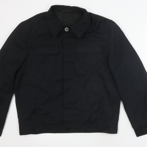 Stonebridge Men's Black Button Jacket M