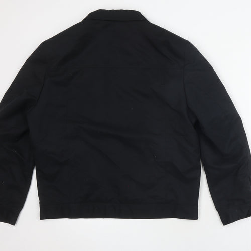 Stonebridge Men's Black Button Jacket M