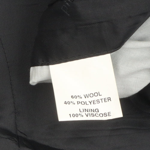 Pierre Cardin Men's Black Shawl Lapel Blazer Classic Fit Size 40L