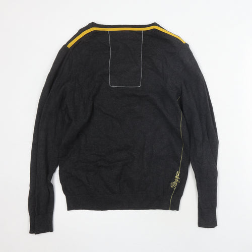Ringspun Women's Black S Pullover Jumper