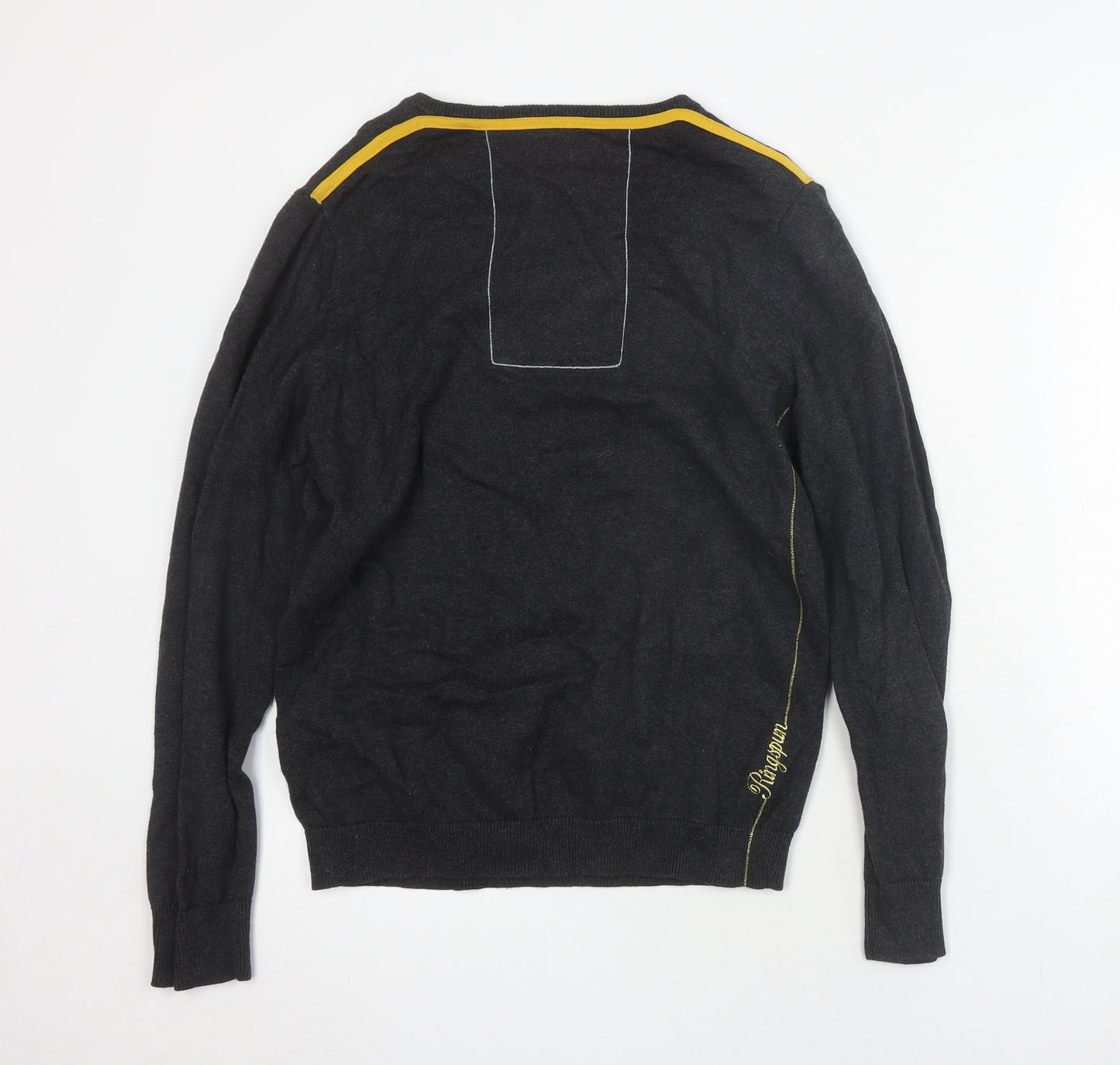 Ringspun Women's Black S Pullover Jumper