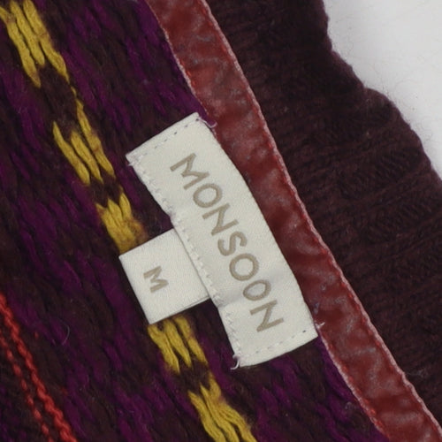 Monsoon Women's Multicoloured Size 12 Fair Isle Jumper