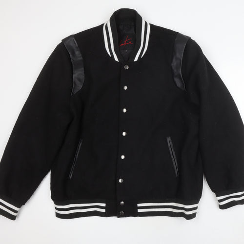 The Couture Club Unisex Black Varsity Jacket XL