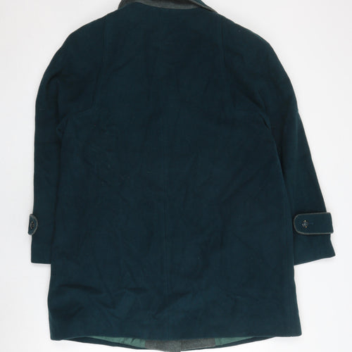 Lampert Women's Green Wool Overcoat Size 14