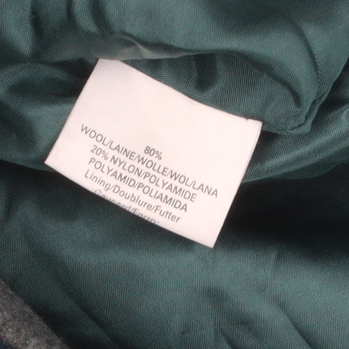 Lampert Women's Green Wool Overcoat Size 14