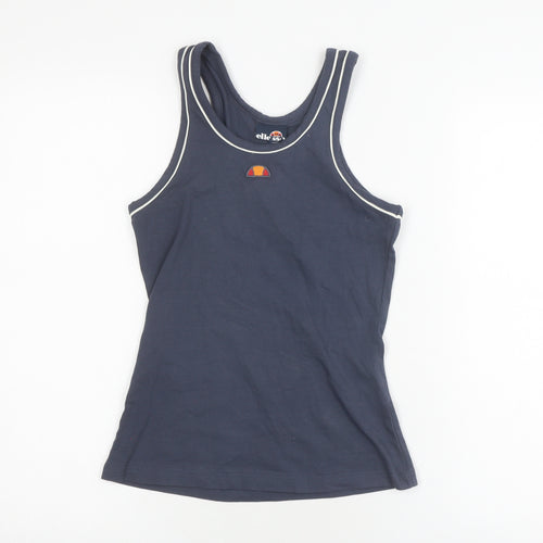 Ellesse Women's Blue Tank Top, Size 8