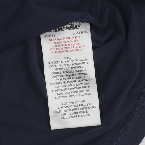 Ellesse Women's Blue Tank Top, Size 8