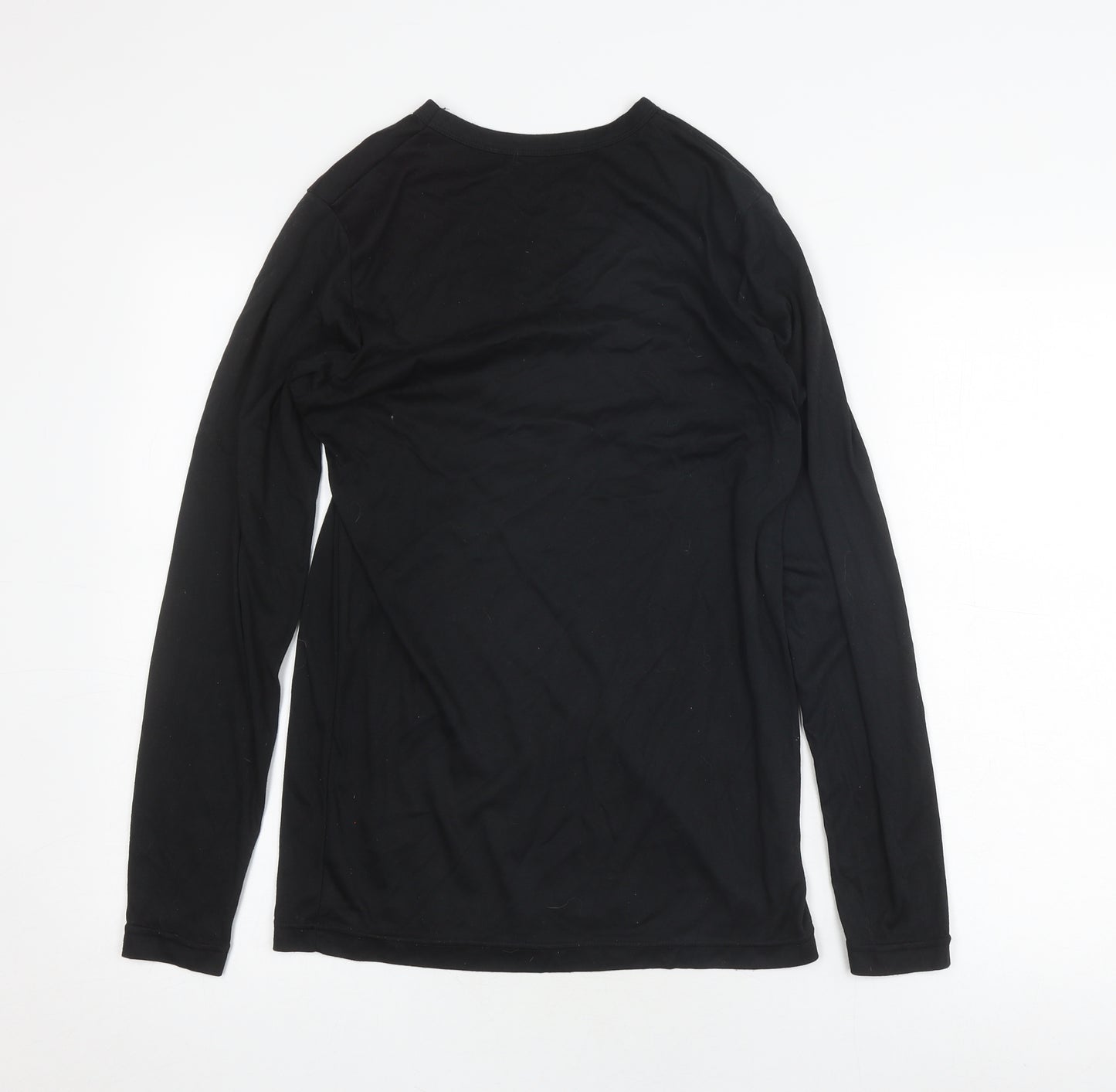 Peter Storm Black Unisex Long Sleeve T-Shirt M Casual
