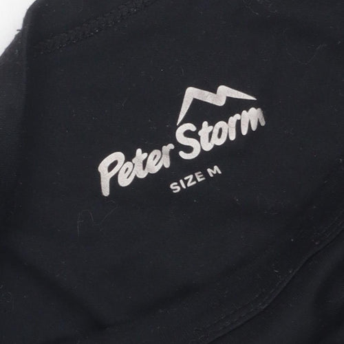 Peter Storm Black Unisex Long Sleeve T-Shirt M Casual