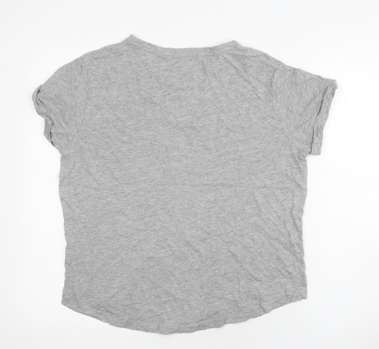 Wonder Woman Women's Grey T-Shirt Size 10 Comic Style