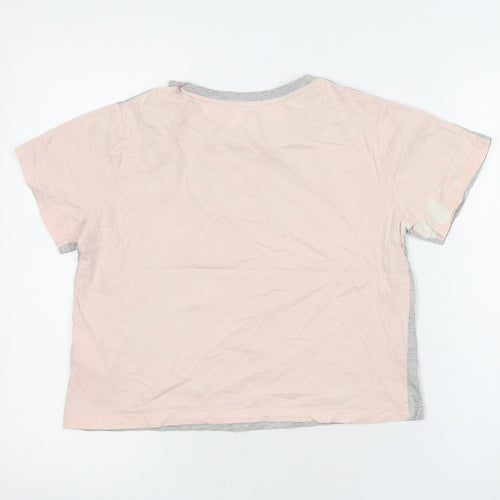 Juicy Couture Girls Grey Graphic T-Shirt, 14-15 Years, Casual Fashion