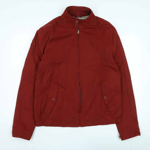 Marks and Spencer Men's Red Windbreaker Jacket L