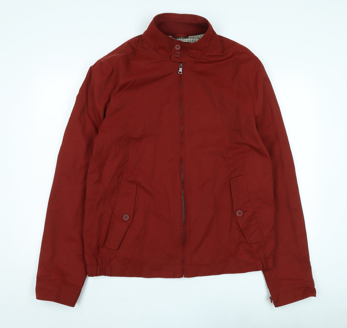 Marks and Spencer Men's Red Windbreaker Jacket L