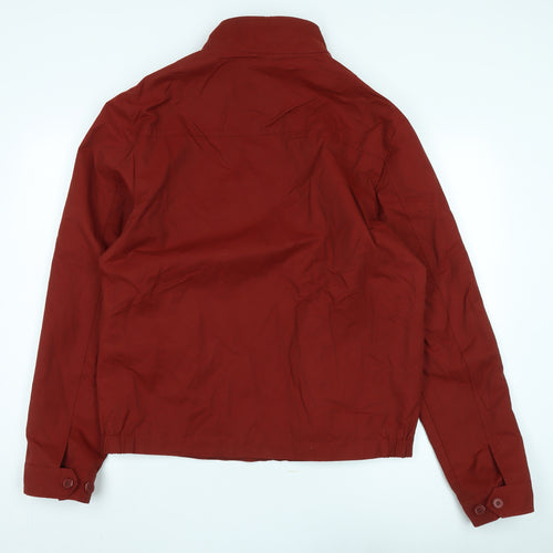 Marks and Spencer Men's Red Windbreaker Jacket L