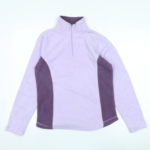 Peter Storm Women's Purple Fleece Pullover 14