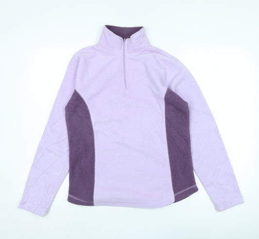 Peter Storm Women's Purple Fleece Pullover 14