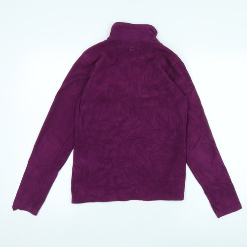 Mountain Warehouse Women's Purple Henley Sweatshirt