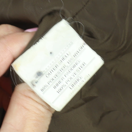 Jack Murphy Women's Brown Quilted Jacket Size 12 Outdoor