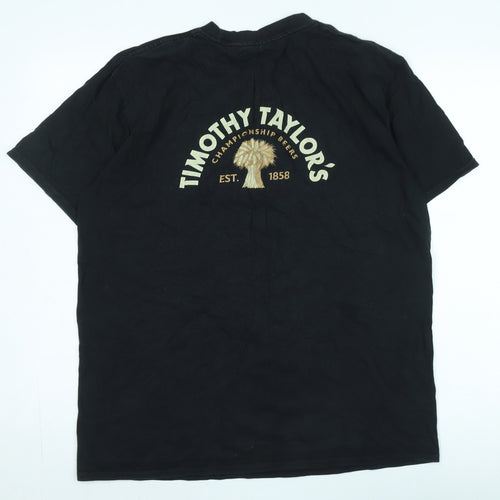 Timothy Taylor's Black Men's T-Shirt L