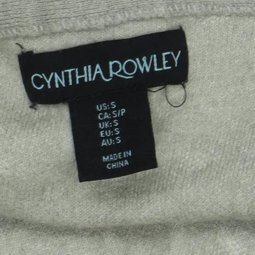 Cynthia Rowley Women's Grey Polka Dot Pullover Jumper - Size S