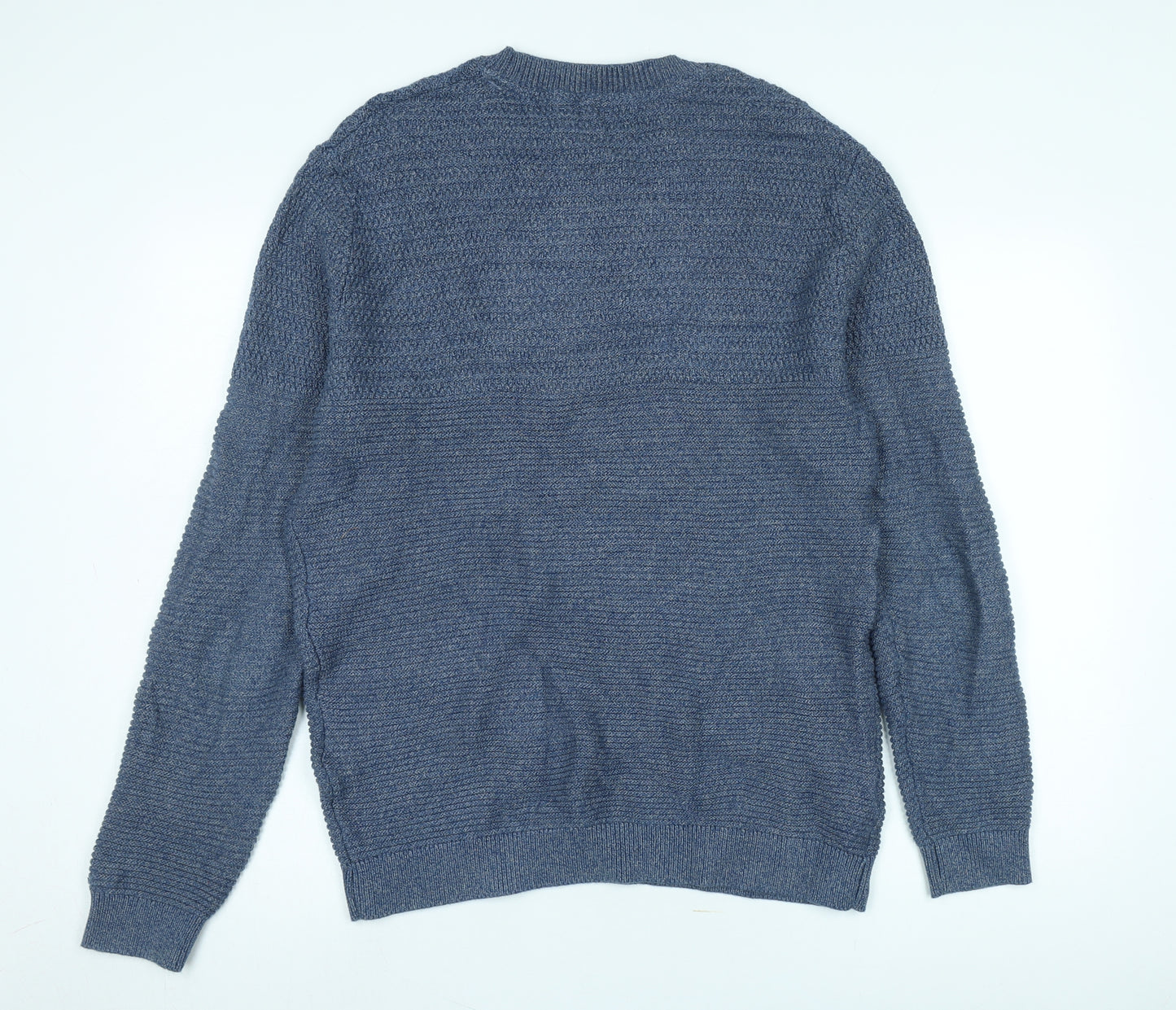 Selected Homme Blue Knit Pullover Jumper