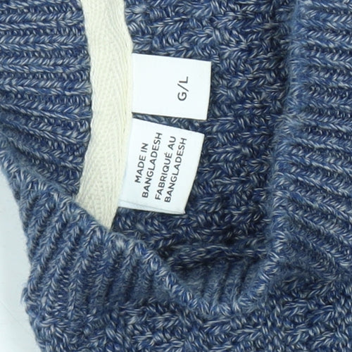 Selected Homme Blue Knit Pullover Jumper