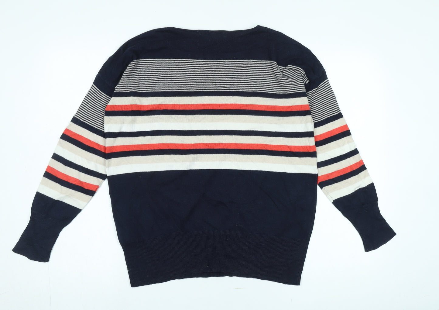 Isle Women's Multicoloured Striped Pullover Jumper - S