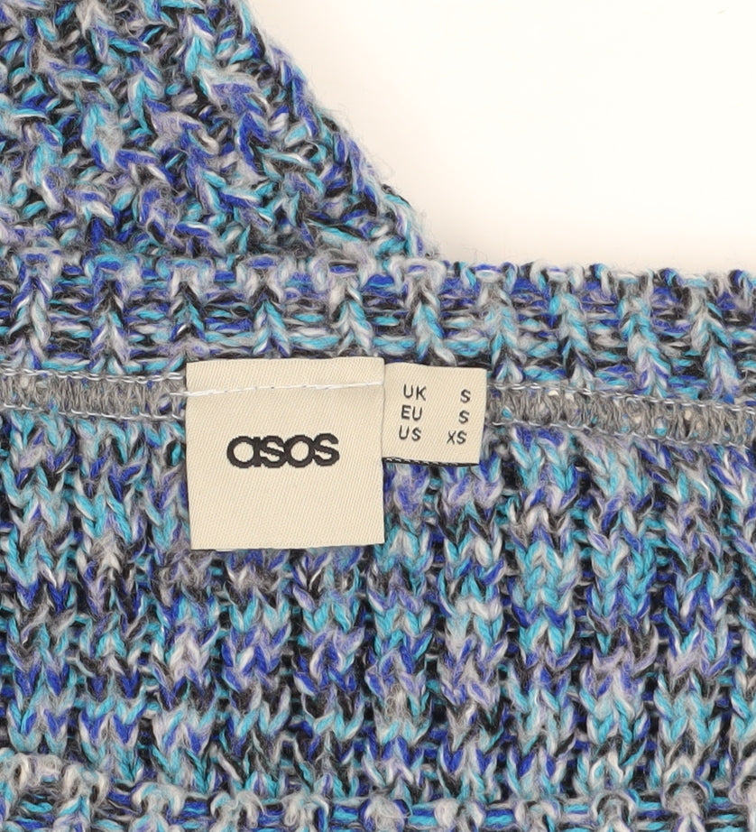 ASOS Women's Multicoloured Chunky Knit Pullover Jumper - S
