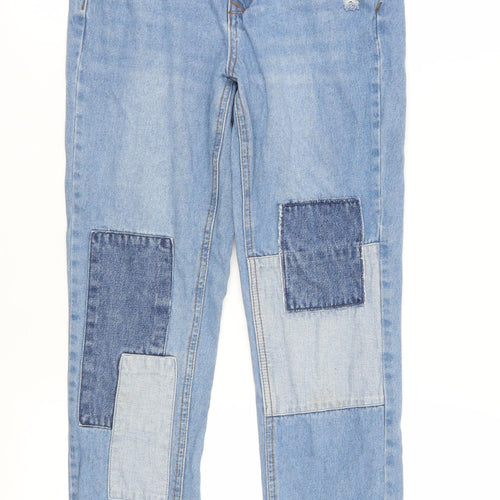 New Look Women's Blue Straight Jeans Size 6