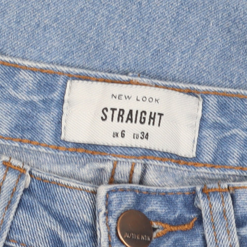 New Look Women's Blue Straight Jeans Size 6