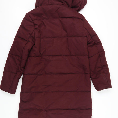Crew Clothing Women's Red Puffer Jacket Size 8