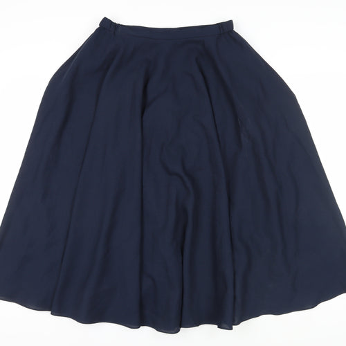 Condici Women's Blue A-Line Midi Skirt Size 14