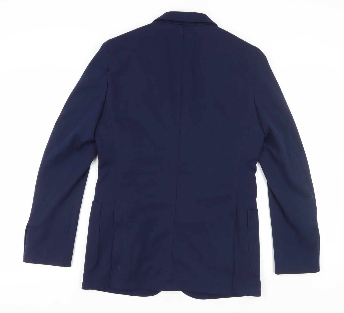 J.Lindeberg Men's Blue Slim Blazer 40R- Stylish & Modern